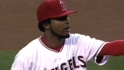 Santana goes 5-0 in April