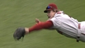 Byrnes' diving catch