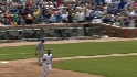 Lee's two-run home run