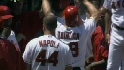 Izturis' RBI single TB 2, LAA 3, bot 7