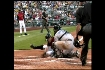 Rios gets a double play