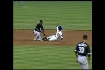Pierzynski's strong throw 