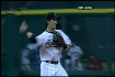 Matsui's backhanded stop