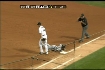 Uribe turns the double play