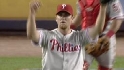 Victorino's running catch