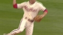Utley's long-range throw