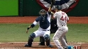 Pedroia scores the tying run