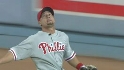 Victorino tracks it down