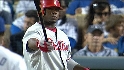 Howard's three-hit game
