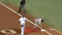Shields picks off Crisp at first
