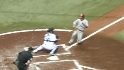 Upton nails Victorino at home