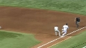 Pena reaches on Howard's error