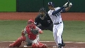Upton's single skips by Werth