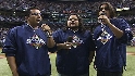Los Lonely Boys sing the anthem