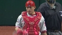Pena goes to second