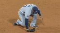 Pena makes the stop
