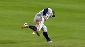 Rollins reaches on an error