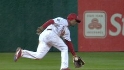 Upton's infield single