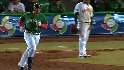 A. Gonzalez's six RBI game