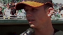 Posey's excited to be in camp
