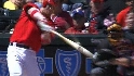 Blalock's three-run homer
