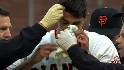 Martinez struck by liner