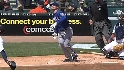 Blalock's solo shot