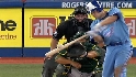 Hill's two-run homer