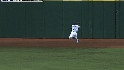 Upton's running grab
