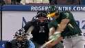 Crosby's three-run triple