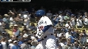 Manny's first HR