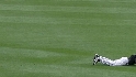 Amezaga's diving catch