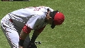 Taveras' fine grab