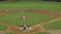 Tejada starts the double play
