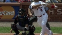 Pujols' first home run