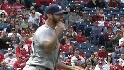 Hall's strong throw