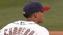 Cabrera starts the double play