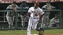 Hunter hammers one out