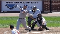 Blalock's two-run homer