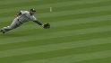 Balentien's acrobatic play
