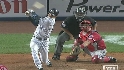 Pena's two-run double