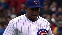 Marmol strikes out the side