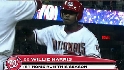 Harris' two-run homer