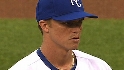 Greinke strikes out 10
