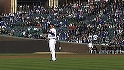 Dempster strikes out seven
