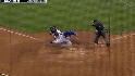 Balentien's strong throw