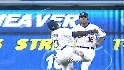 Hudson's over-the-shoulder grab