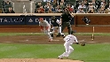 Santana's kick save