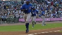 Johnson's three-run triple