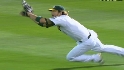 Buck's diving catch
